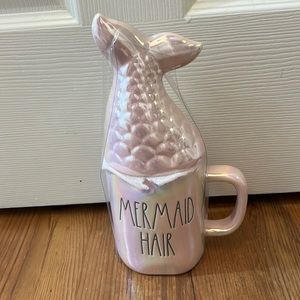 Rae Dunn Mug with Topper, Mermaid Hair Don’t Care
